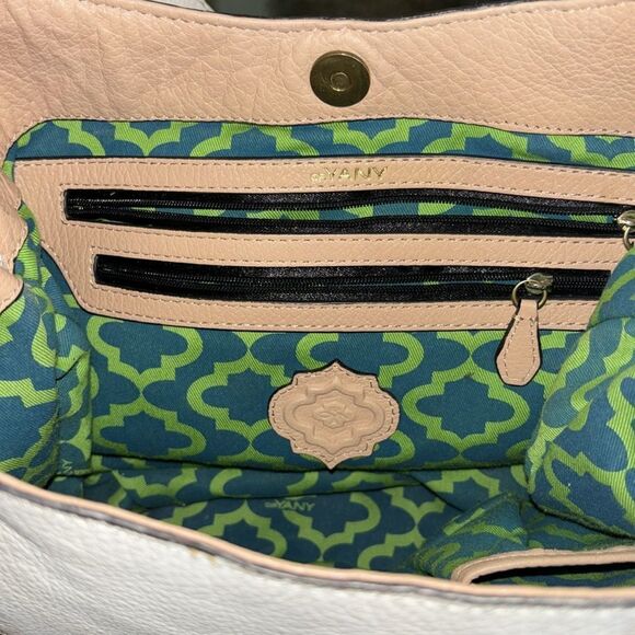 orYANY Melanie Convertible Leather Handbag White - Picture 5 of 5